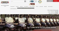 Desktop Screenshot of cunninghamgolfcar.com